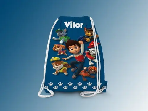 Mochilinha Personalizada Patrulha Canina