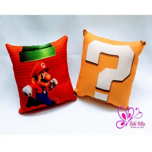 Almofadinhas Personalizadas Super Mario Bros