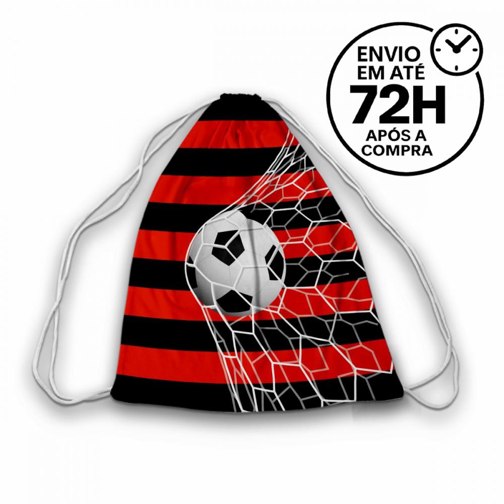 Mochilinha Saquinho Tema Futebol
