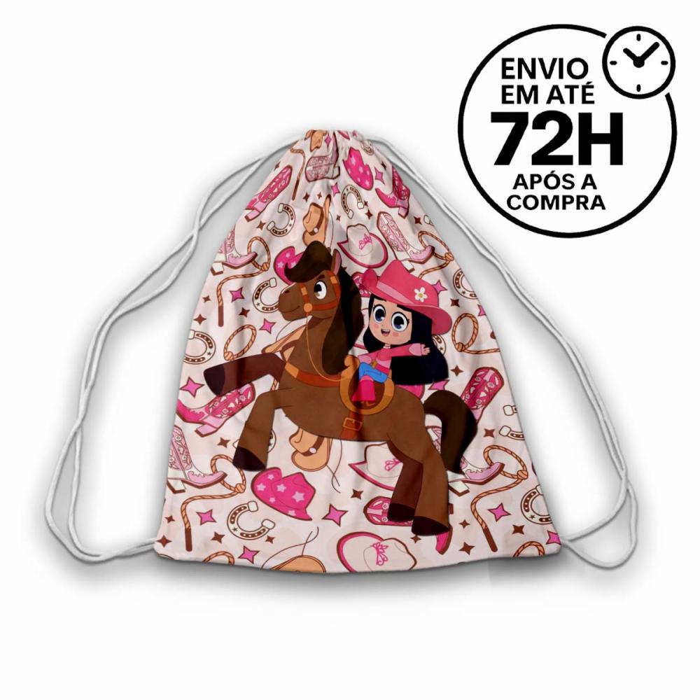 Mochilinha Saquinho Tema  Boiadeira