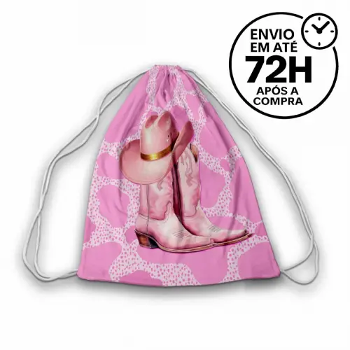 Mochilinha Saquinho Tema  Boiadeira