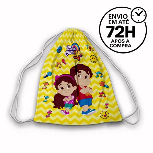 Mochilinha Saquinho Maria Clara e Jp