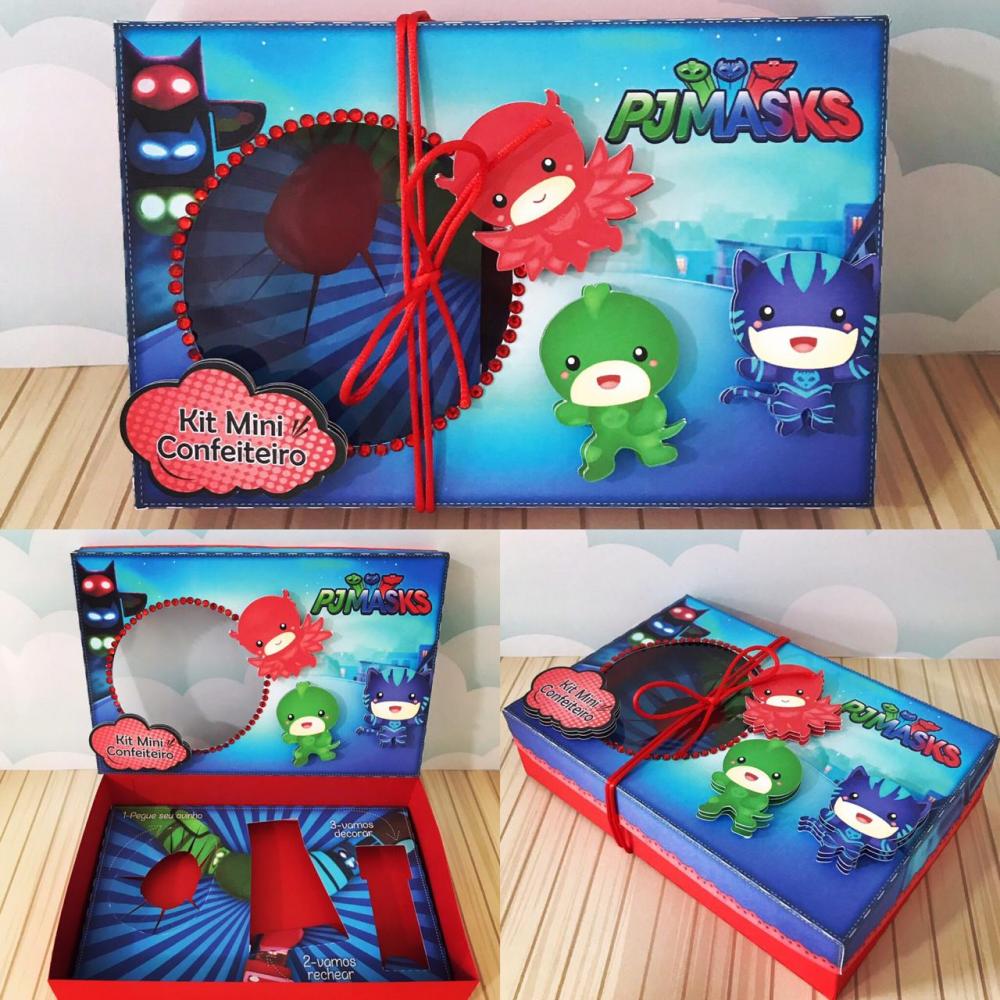 10 Arquivo de corte temas de kit confeiteiros