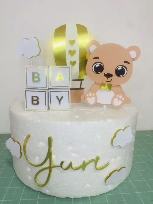 Arquivo topo de bolo chá revelação