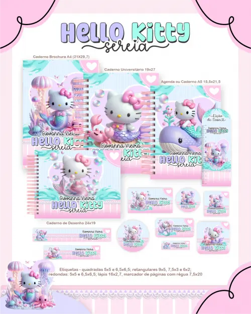 Arquivo Pack Escolar 2026 - PAMELLA