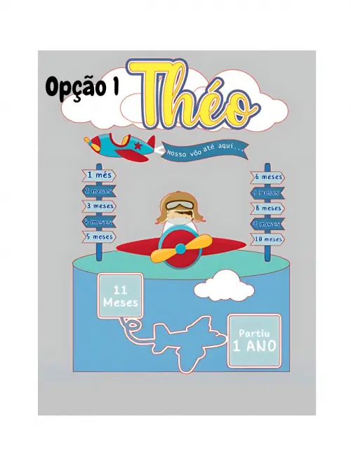 Arquivo de Corte Topo de Bolo Aviador