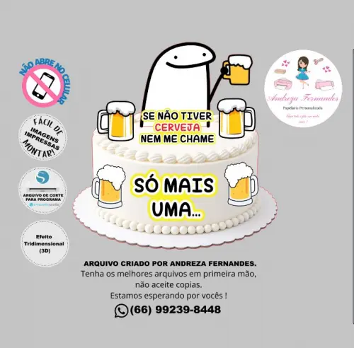 TOPO FLORK CERVEJA