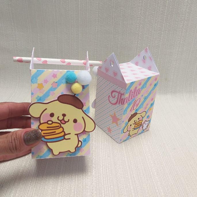 Caixa canudo Hello Kitty