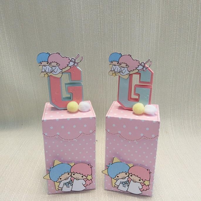 Caixa letra Hello Kitty