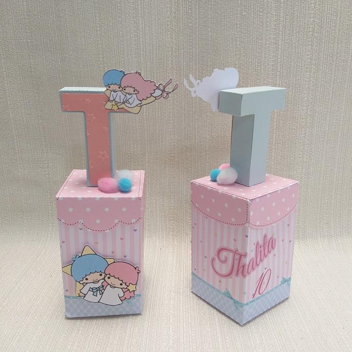 Caixa letra Hello Kitty