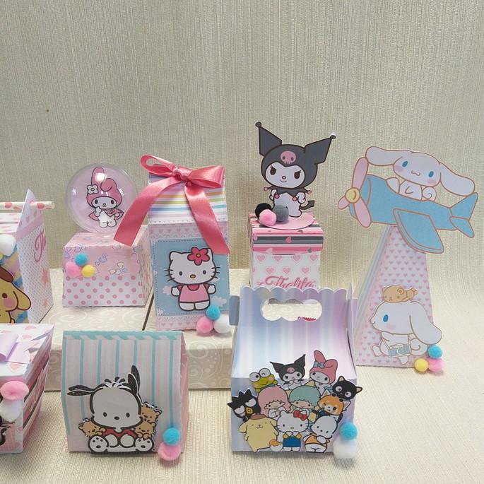 Kit Festa Hello Kitty e sua turma - 45 itens