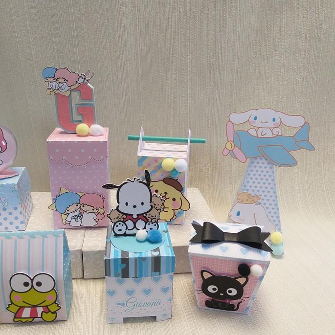 Kit Festa Hello Kitty e sua turma - 45 itens