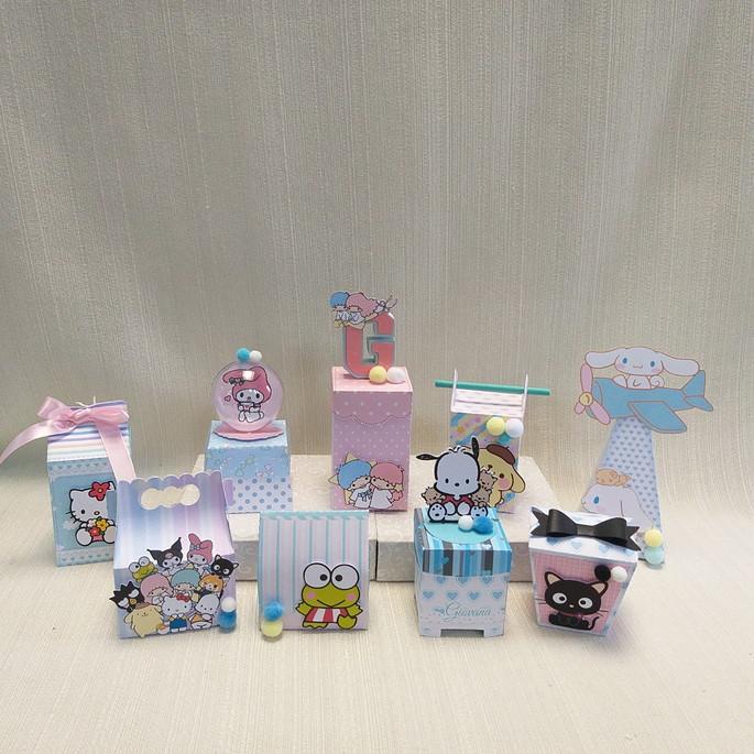 Kit Festa Hello Kitty e sua turma - 45 itens