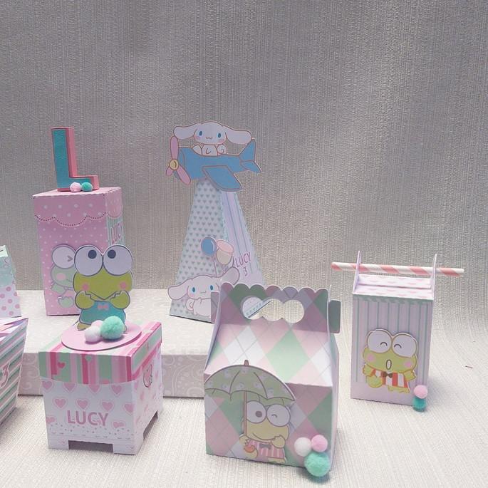 Kit Festa Hello Kitty e sua turma - 45 itens