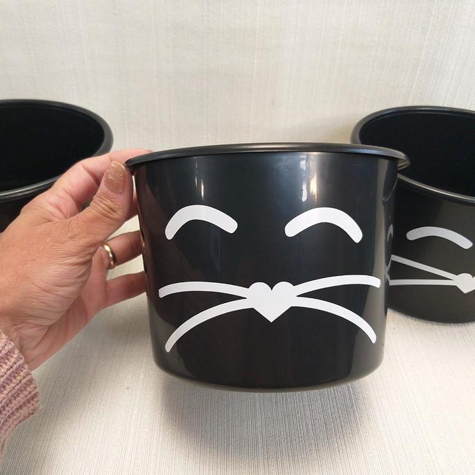 Balde Pipoca Gatinho