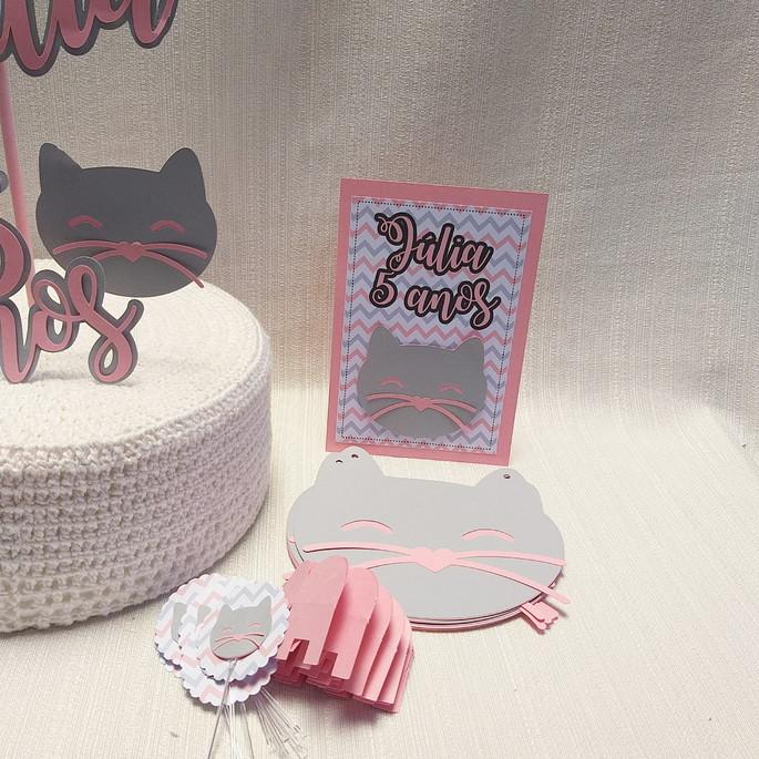 Kit festa Gatinho