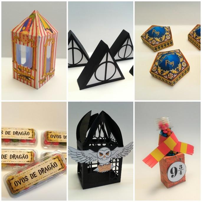 Kit Festa Harry Potter -62 itens