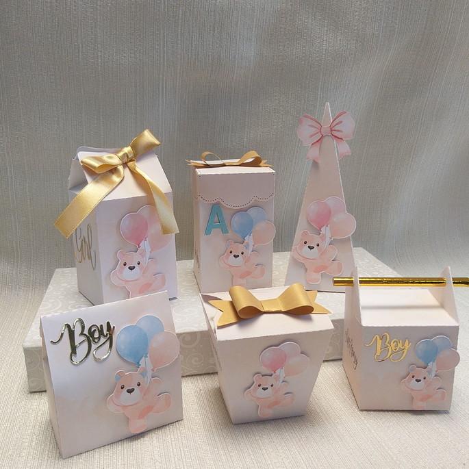 Kit Festa Chá de Revelação ursinhos