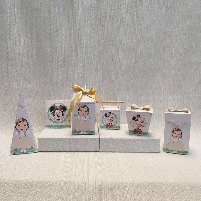 Kit Festa Minnie Safari com 30 itens