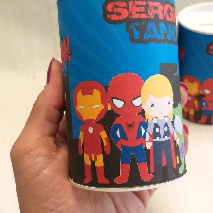 Cofrinho Heróis