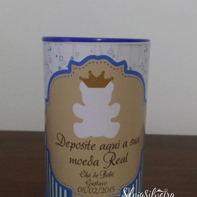 Cofrinho Ursinho Principe