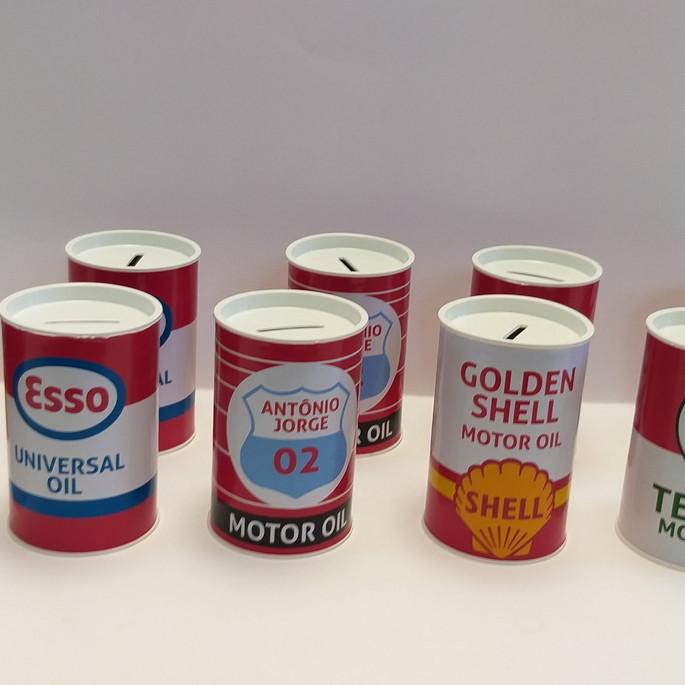 Lata óleo personalizada
