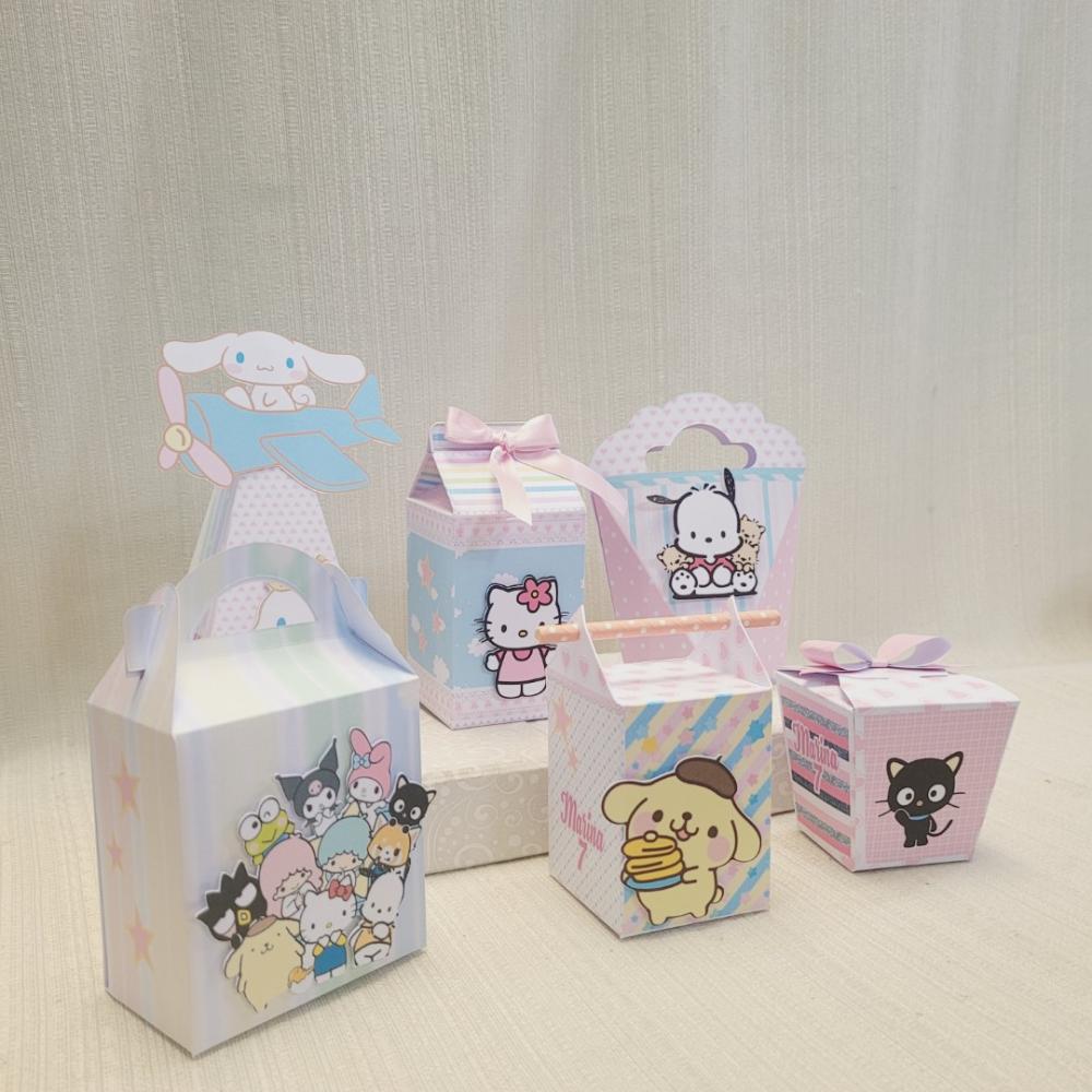 Kit Festa Hello Kitty 24 itens PEGUE E MONTE