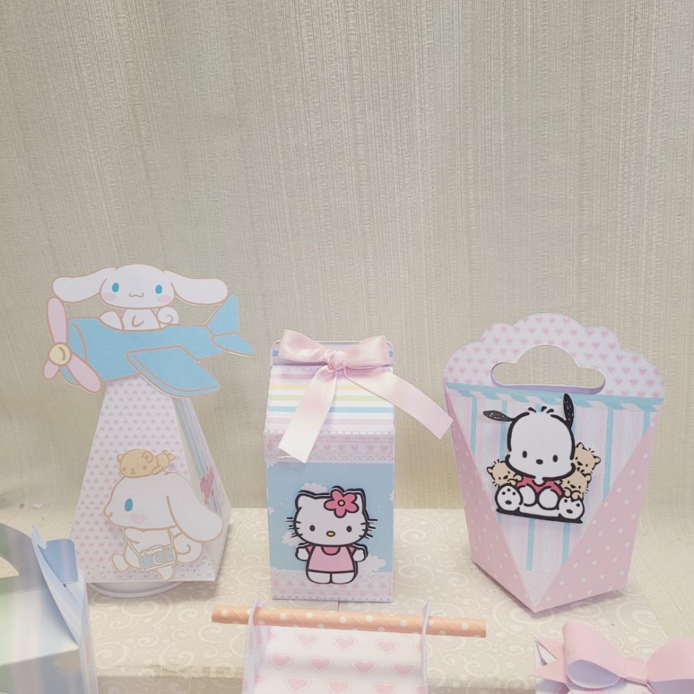 Kit Festa Hello Kitty 24 itens PEGUE E MONTE