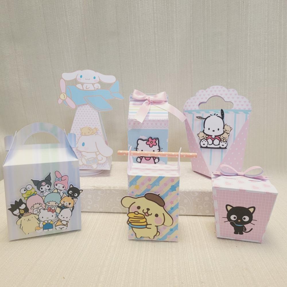 Kit Festa Hello Kitty 24 itens PEGUE E MONTE