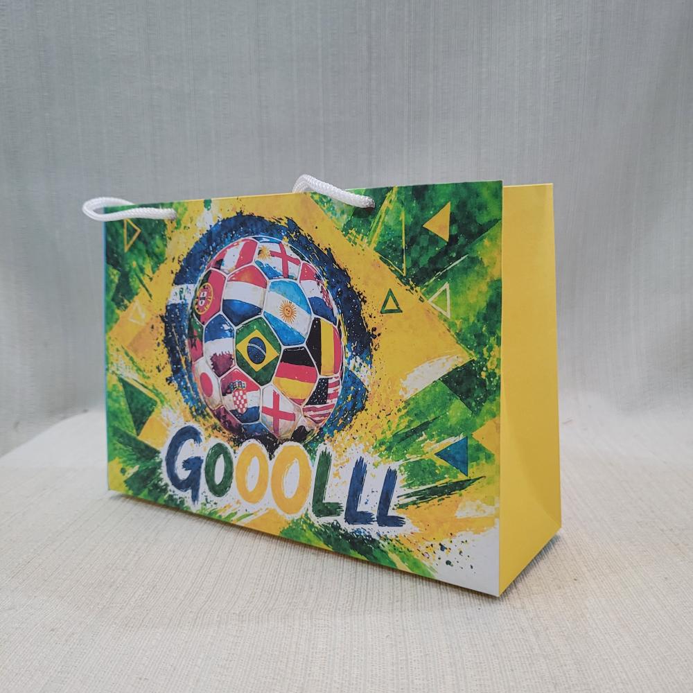 Sacolinha Copa do Mundo - Futebol PEGUE E MONTE