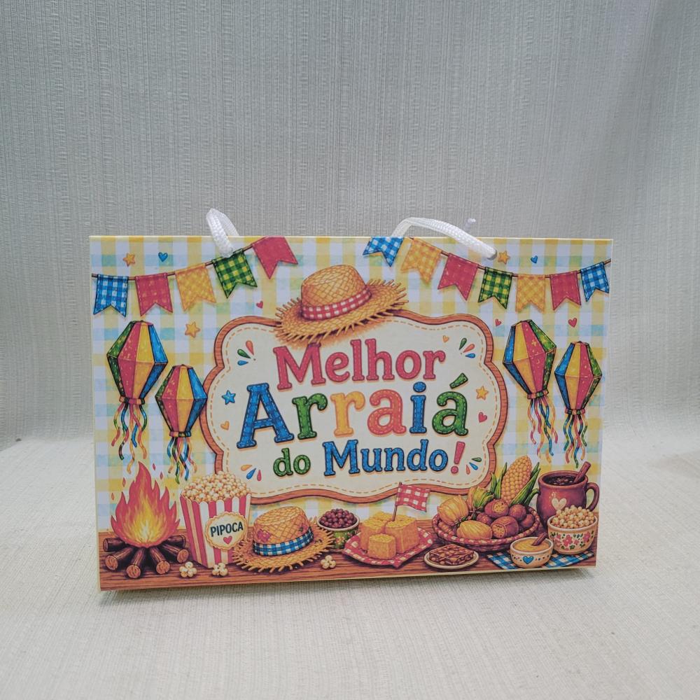 Sacolinha Arraiá - Festa Junina -São João PEGUE E MONTE