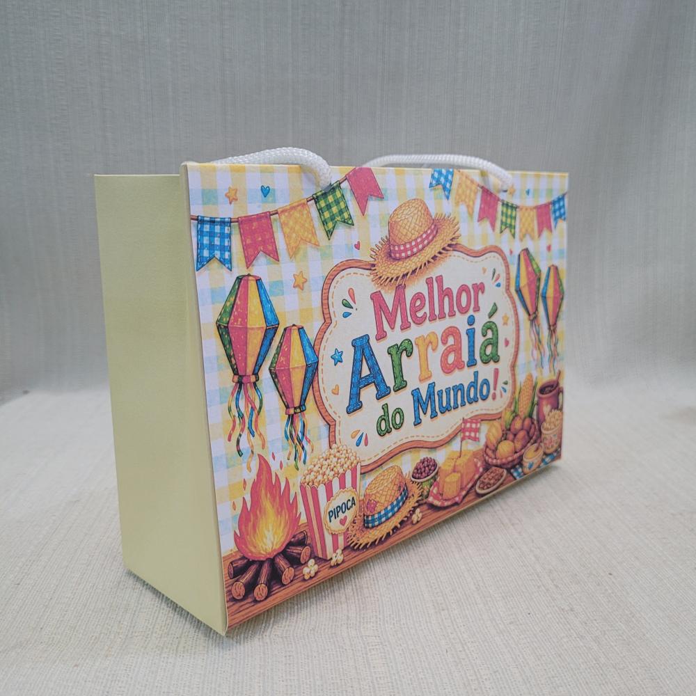 Sacolinha Arraiá - Festa Junina -São João PEGUE E MONTE