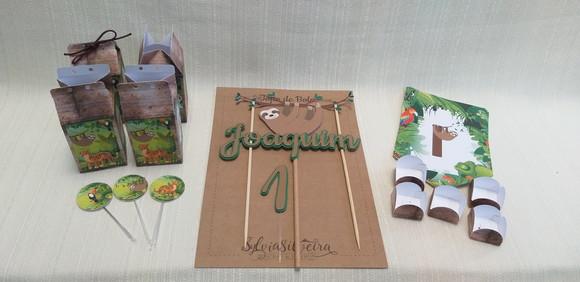Kit Festa Animais Amazonia