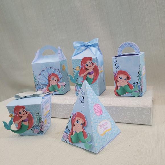 Kit Festa Pequena Sereia 20 Itens