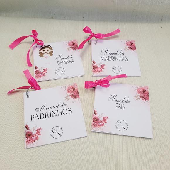 Manual da Daminha Pajem Florista Padrinhos Pais dos Noivos