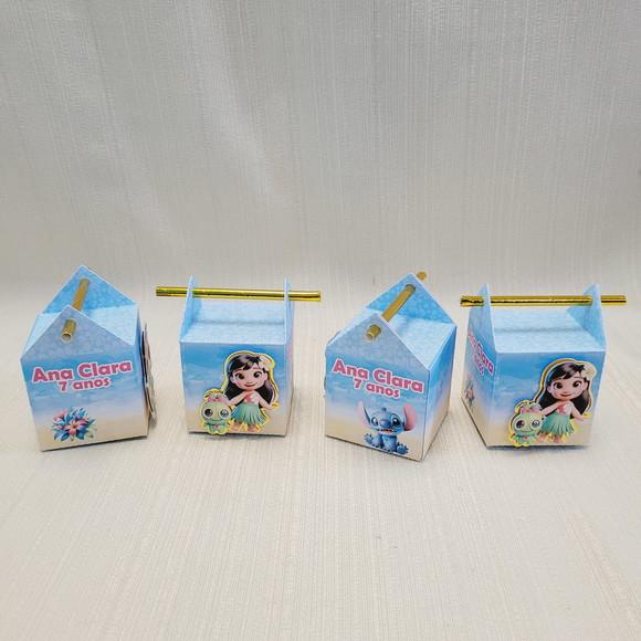 Caixa Canudo Stitch