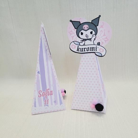Caixa Pirâmide Kuromi