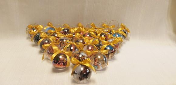 Bolinha de Natal com Foto