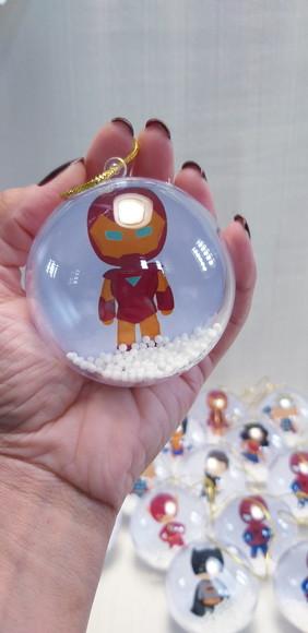 Bolinha de Natal Heróis