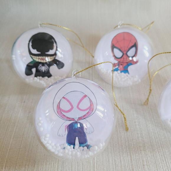 Bolinha de Natal Homem Aranha