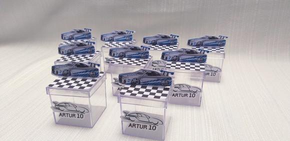 Caixa Acrilico Carro