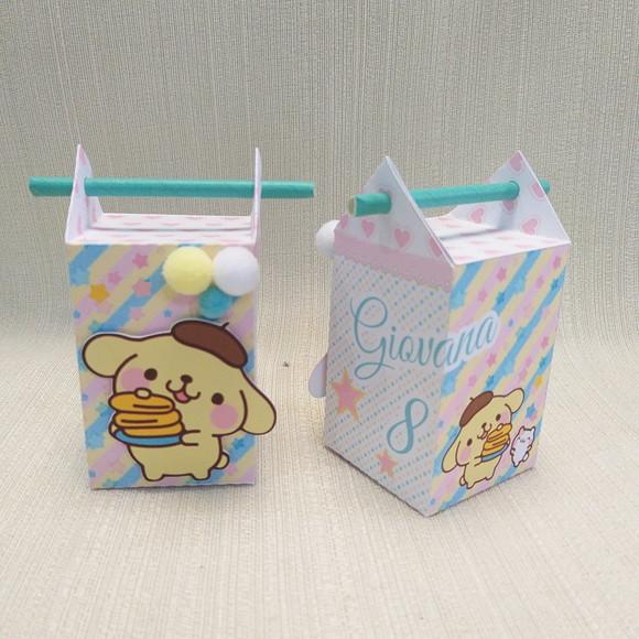 Caixa Canudo Hello Kitty
