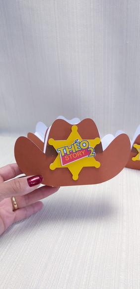 Caixa Chapéu Woody Toy Story