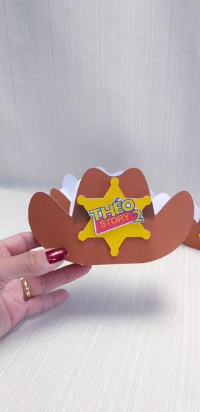 Caixa Chapéu Woody Toy Story
