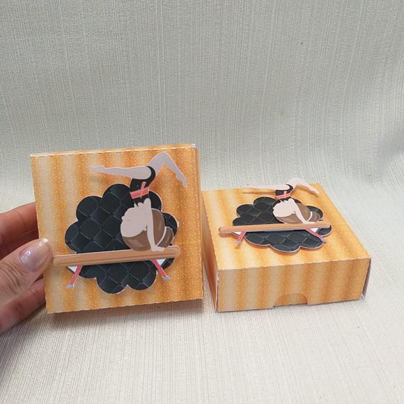 Caixa Chocolate Ginastica Artística