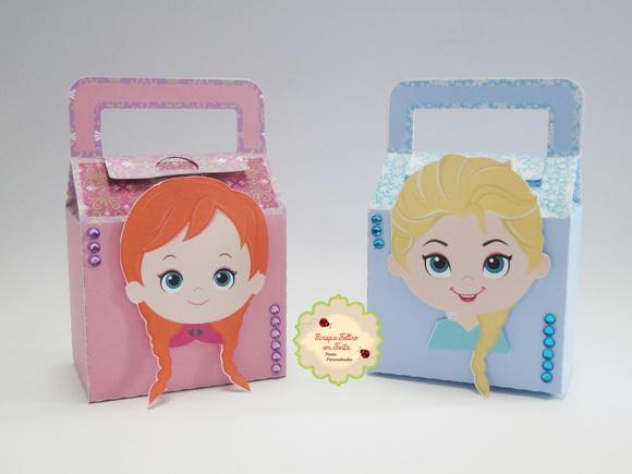 Caixa com Alça Frozen