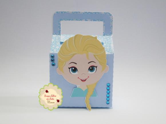 Caixa com Alça Frozen