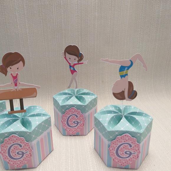 Caixa Ginastica Artistica - Centro de Mesa, Caixa Gomo
