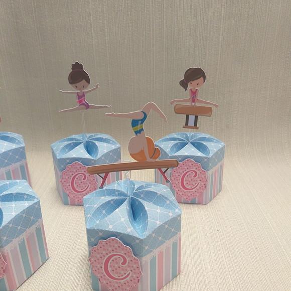 Caixa Ginastica Artistica - Centro de Mesa, Caixa Gomo