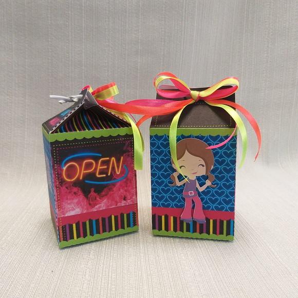 Caixa Milk Balada Neon